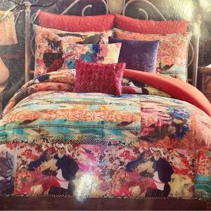 Tracy Porter Poetic Wanderlust 3 piece King Set in Willow-NEW Artistic Bedroom!